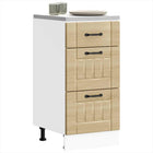 Base cabinet Lucca treated wood Sonoma oak color