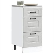 Onderkast Kalmar 40x46x81.5 cm bewerkt hout betongrijs
