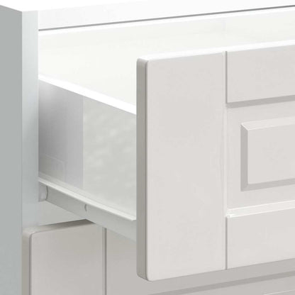 Keuken onderkast Porto bewerkt hout hoogglans wit
