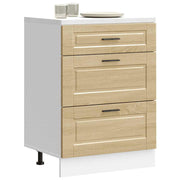 Base cabinet Porto treated wood Sonoma oak color