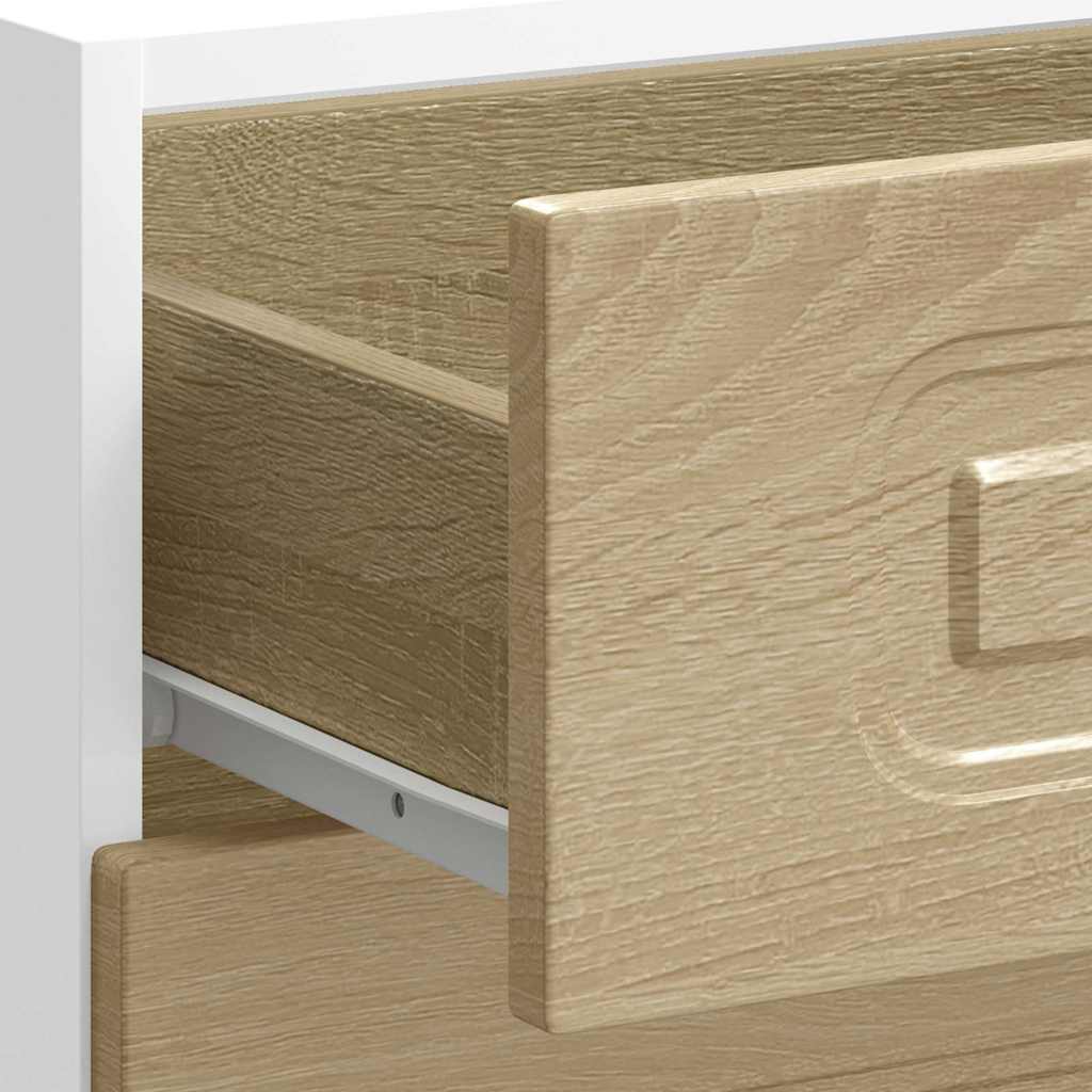 Keuken onderkast Kalmar bewerkt hout sonoma eikenkleurig