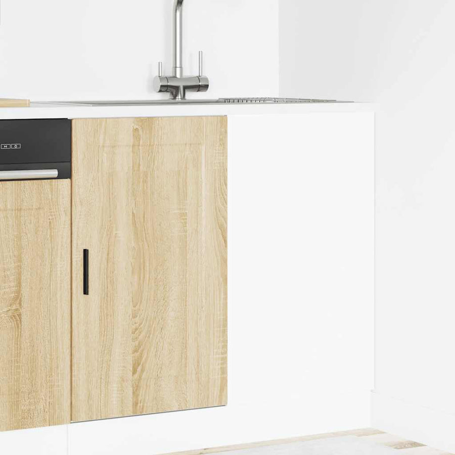 Keuken onderkast Porto bewerkt hout sonoma eikenkleurig