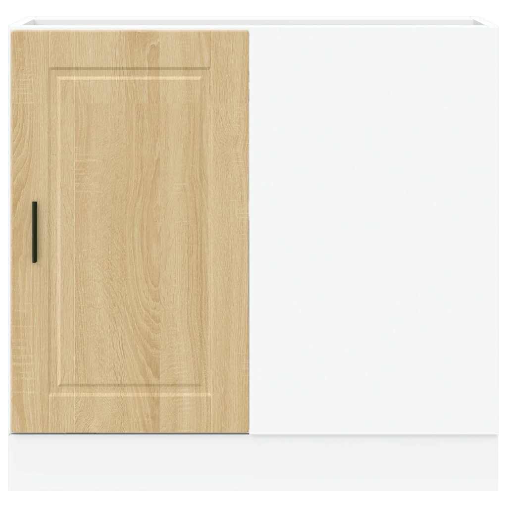 Keuken onderkast Porto bewerkt hout sonoma eikenkleurig