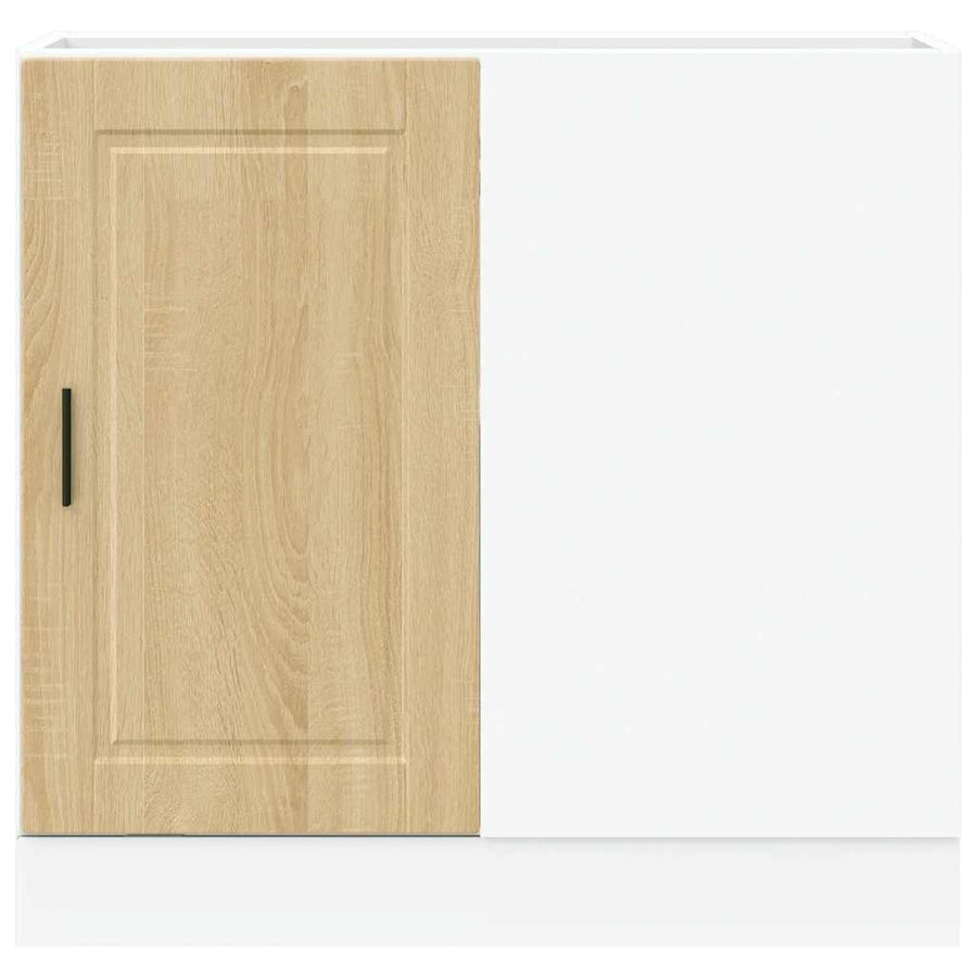 Keuken onderkast Porto bewerkt hout sonoma eikenkleurig