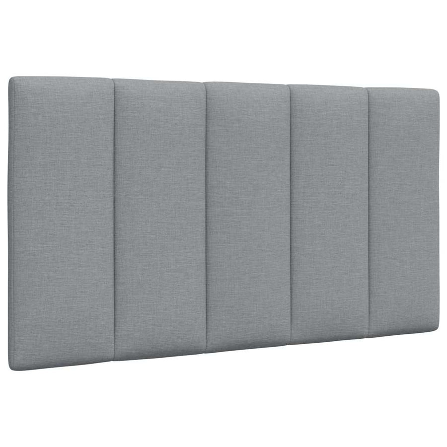 Bedframe zonder matras 90x190 cm stof lichtgrijs