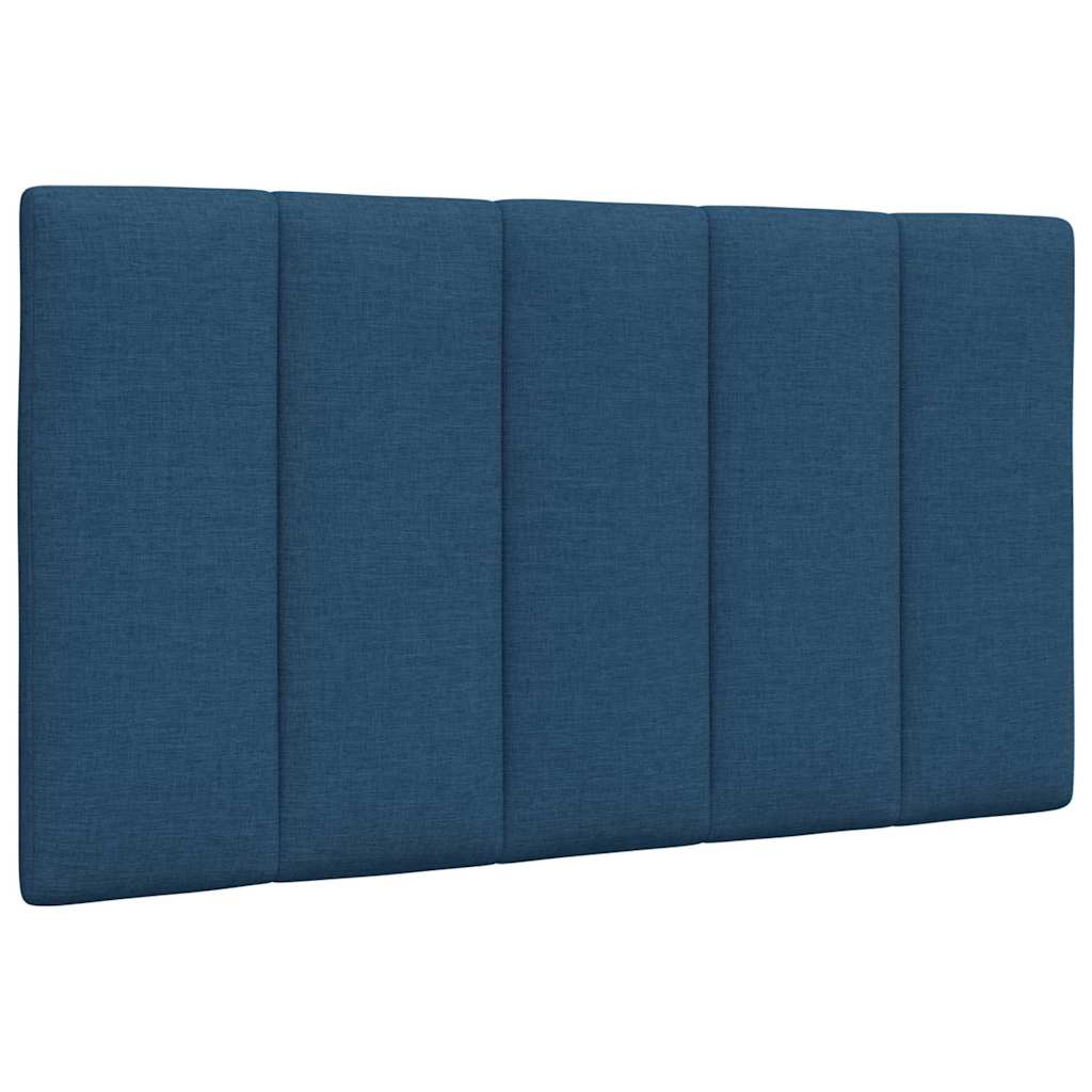 Bedframe zonder matras "Hanko" 90x190 cm stof blauw
