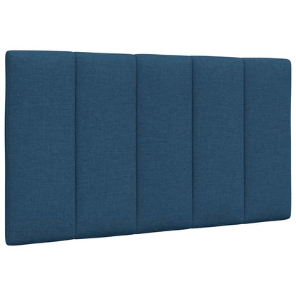 Bedframe Zonder Matras Stof 90 x 200 cm Blauw