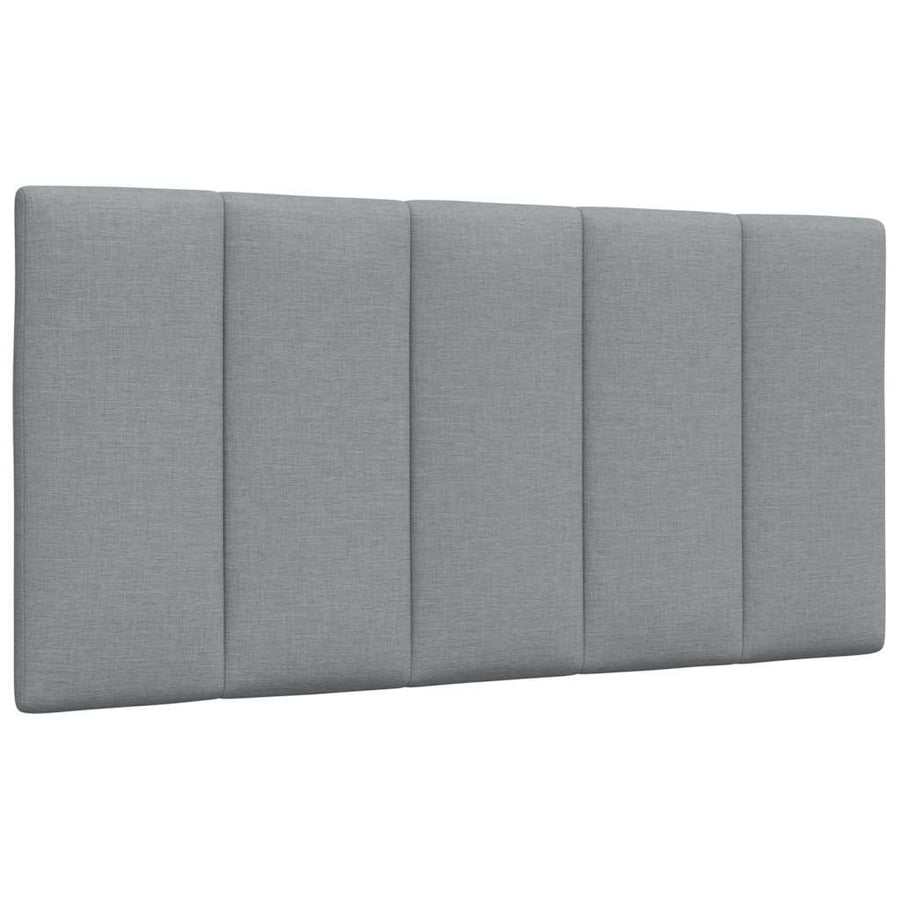 Bedframe zonder matras 100x200 cm stof lichtgrijs