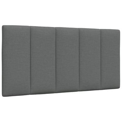 Bedframe zonder matras 100x200 cm stof donkergrijs