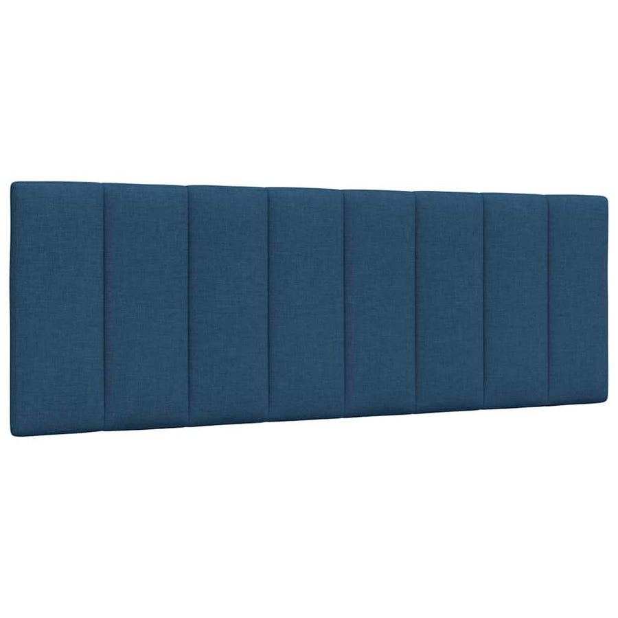 Bedframe zonder matras "Hanko" 120x200 cm stof blauw