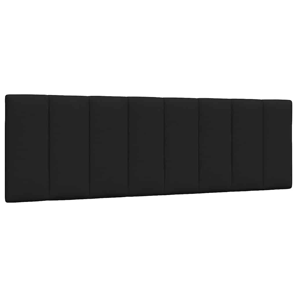 Bedframe Zonder Matras Stof 160 x 200 cm Zwart