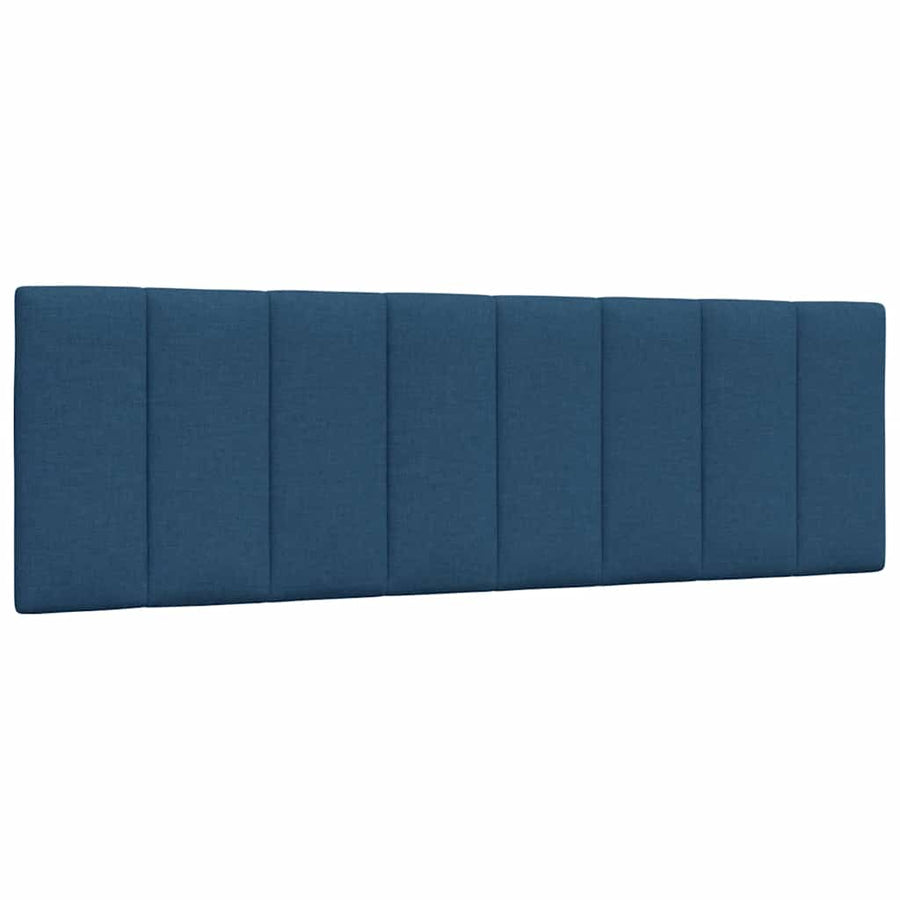 Bedframe Zonder Matras Stof 160 x 200 cm Blauw