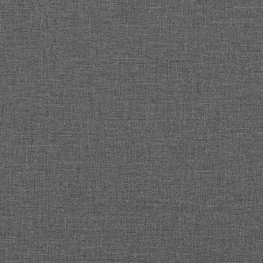 Bedframe zonder matras stof donkergrijs 180x200 cm