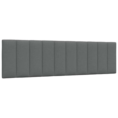 Bedframe zonder matras stof donkergrijs 180x200 cm