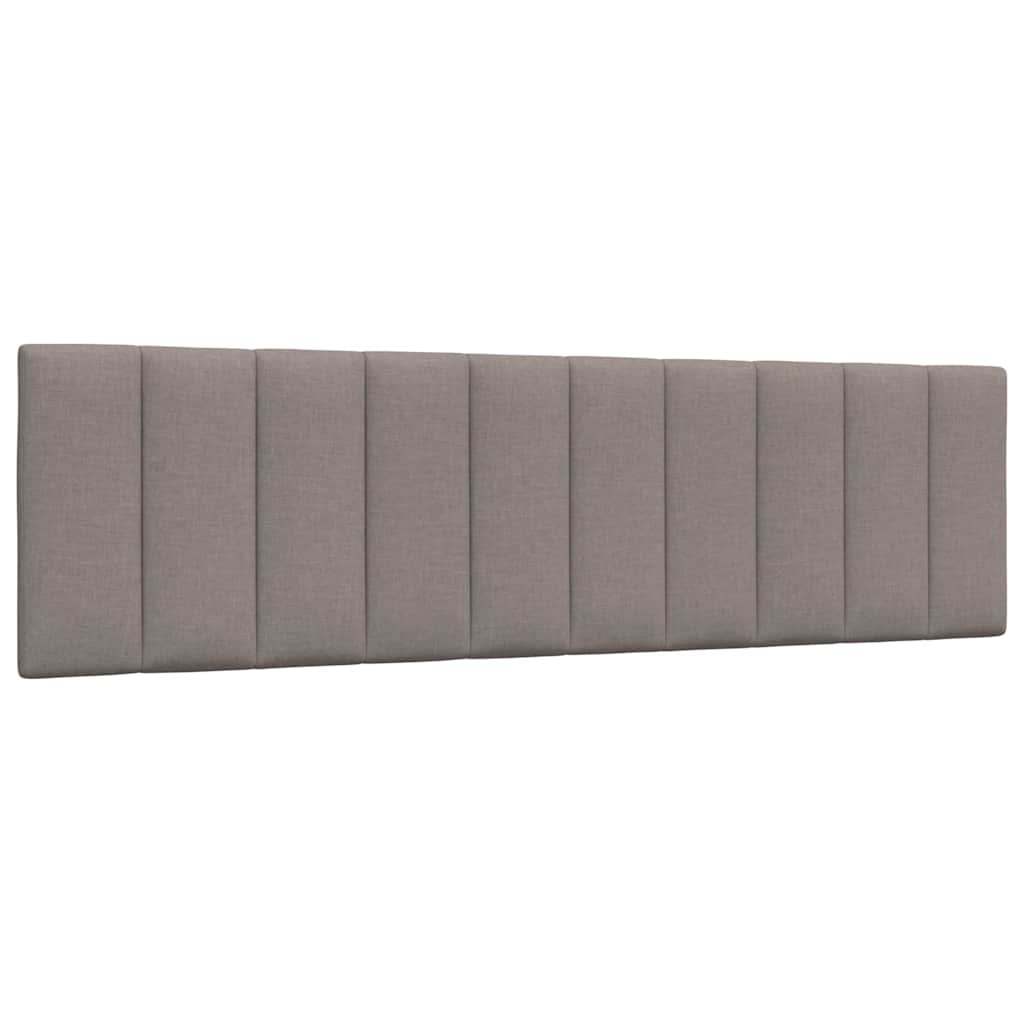 Bedframe Zonder Matras Stof 180 x 200 cm Taupe