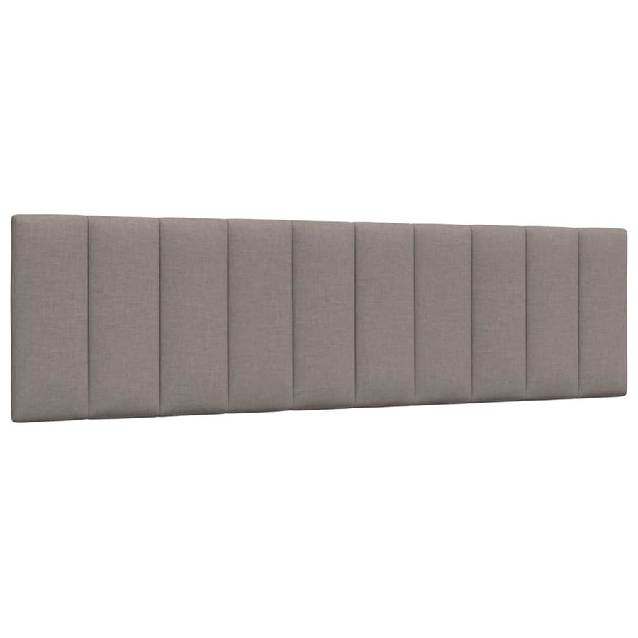Bedframe Zonder Matras Stof 180 x 200 cm Taupe
