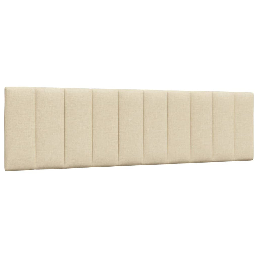 Bedframe Zonder Matras Stof Kleurig 180 x 200 cm Crème