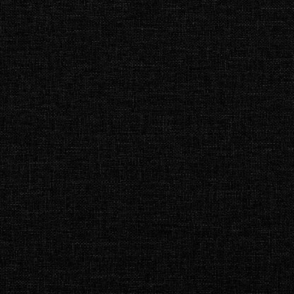 Bedframe zonder matras "Hanko" stof zwart 200x200 cm