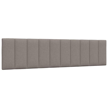 Bedframe zonder matras "Hanko" stof taupe 200x200 cm
