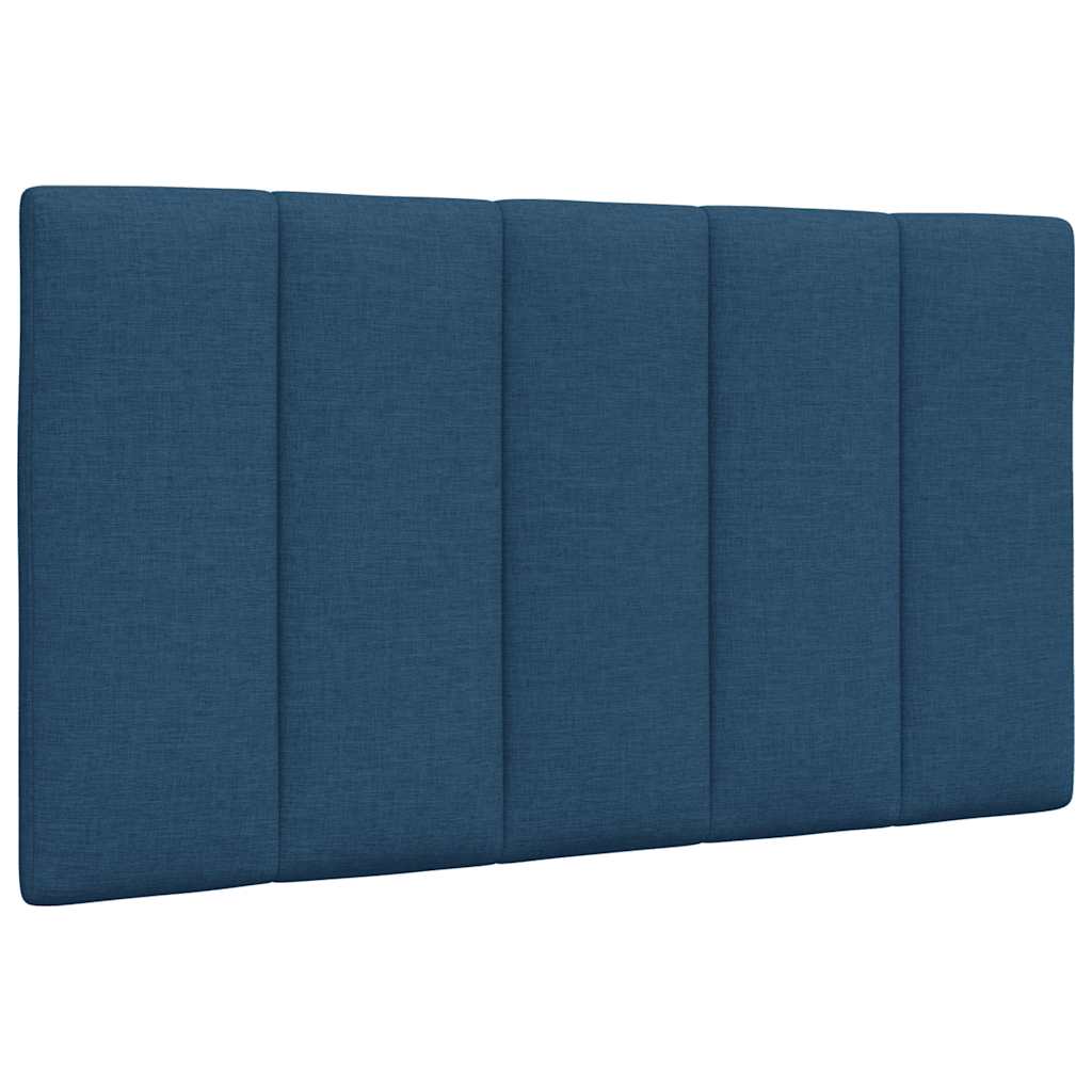 Bedframe zonder matras "Hanko" 90x190 cm stof blauw