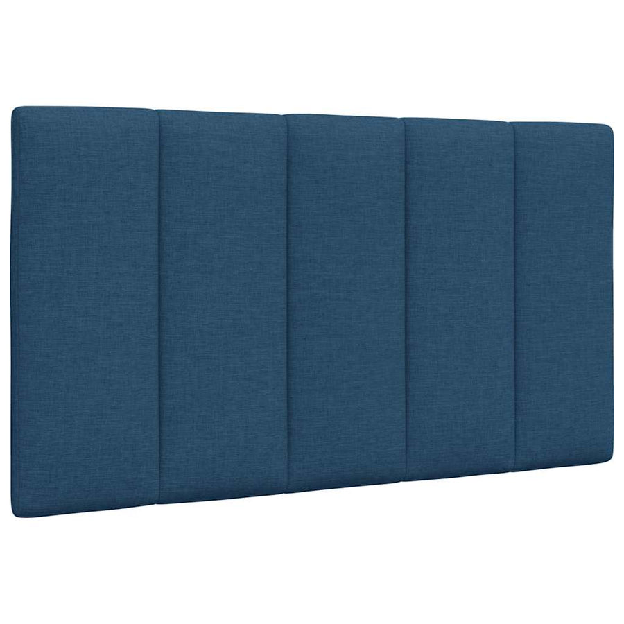 Bedframe zonder matras "Hanko" 90x190 cm stof blauw