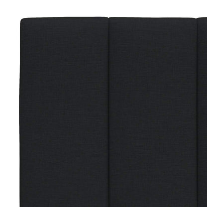 Bedframe zonder matras 120x200 cm stof zwart