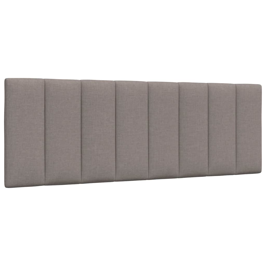 Bedframe Zonder Matras Stof 140 x 200 cm Taupe