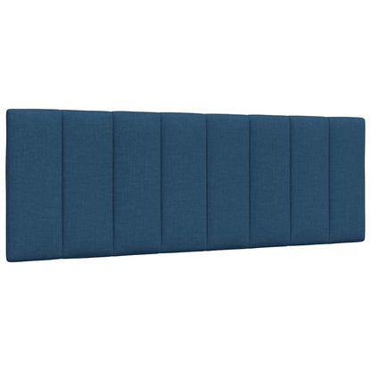 Bedframe Zonder Matras Stof 140 x 200 cm Blauw