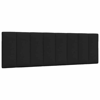 Bedframe Zonder Matras Stof 160 x 200 cm Zwart