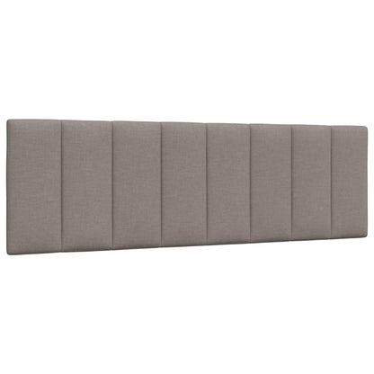 Bedframe Zonder Matras Stof 160 x 200 cm Taupe