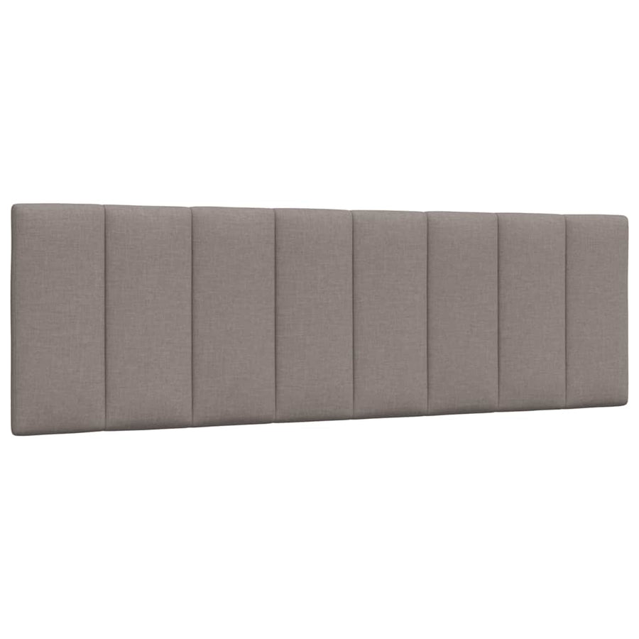 Bedframe Zonder Matras Stof 160 x 200 cm Taupe