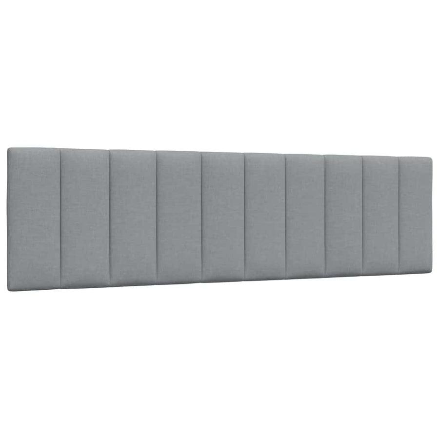 Bedframe zonder matras stof lichtgrijs 180x200 cm