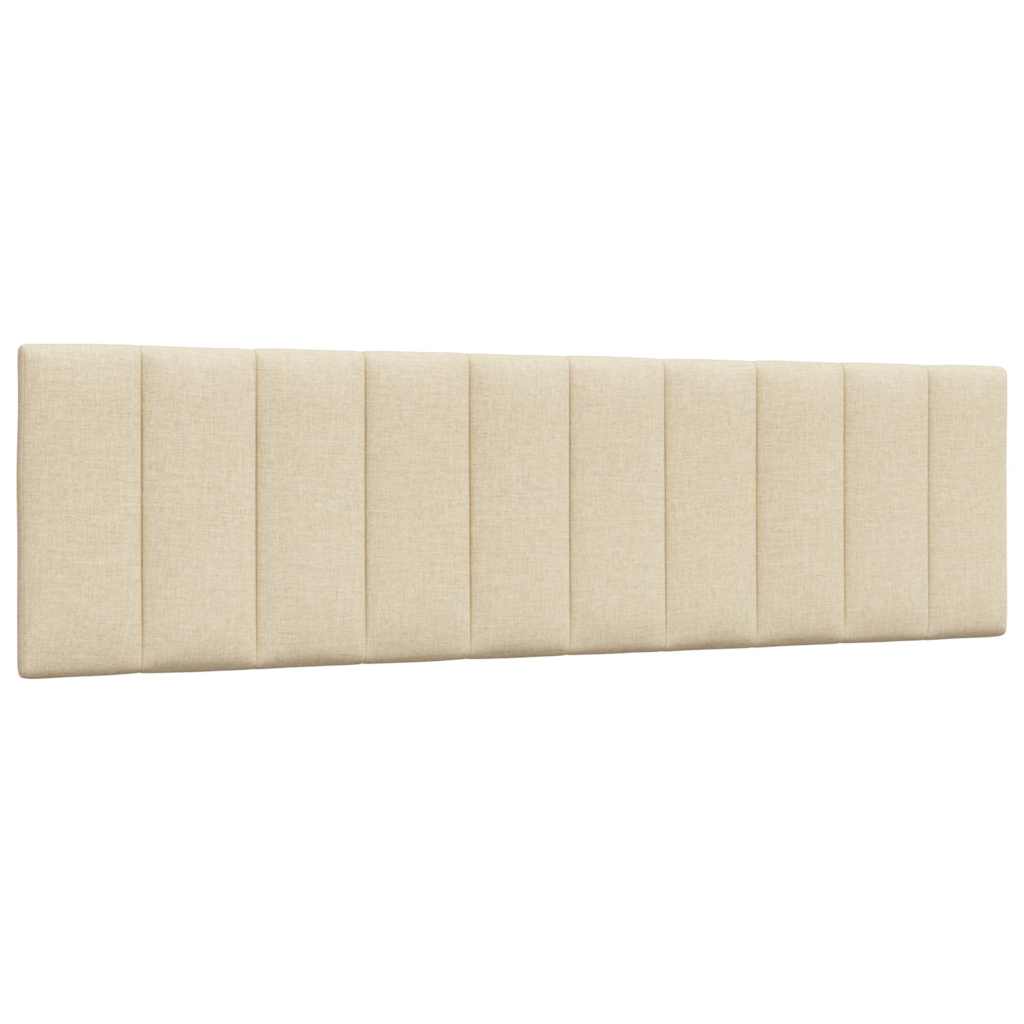 Bedframe Zonder Matras Stof Kleurig 180 x 200 cm Crème