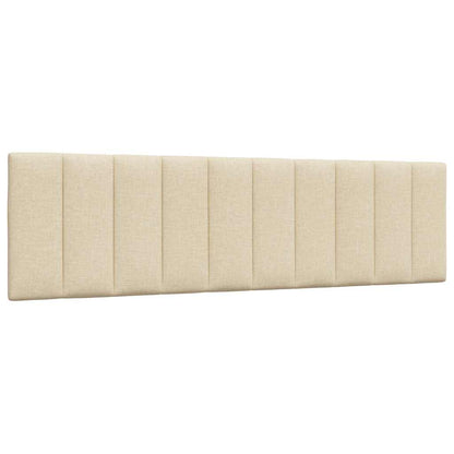 Bedframe Zonder Matras Stof Kleurig 180 x 200 cm Crème