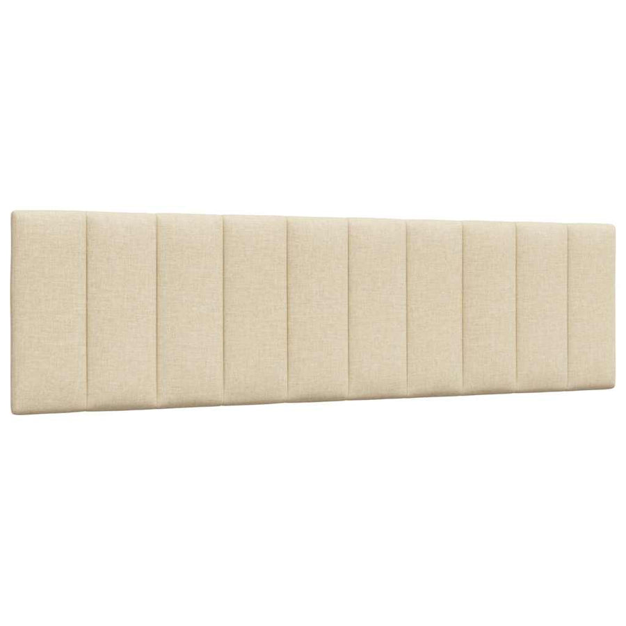 Bedframe Zonder Matras Stof Kleurig 180 x 200 cm Crème