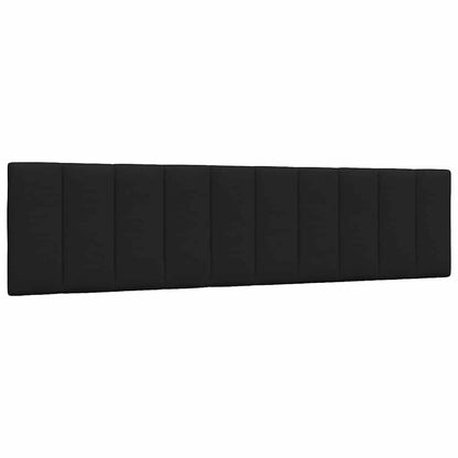 Bedframe zonder matras "Hanko" stof zwart 200x200 cm