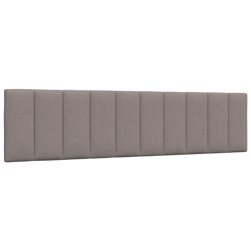 Bedframe zonder matras "Hanko" stof taupe 200x200 cm