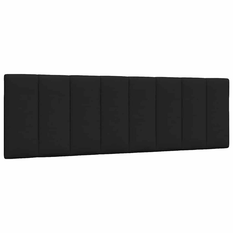 Bed Met Matras Stof 160 x 200 cm Zwart