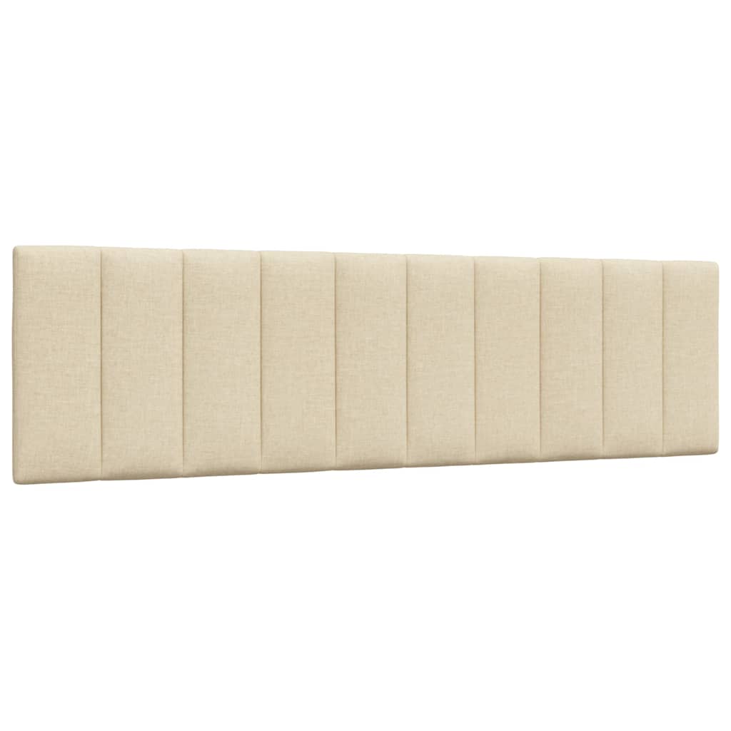 Bed Met Matras Stof Kleurig 180 x 200 cm Crème