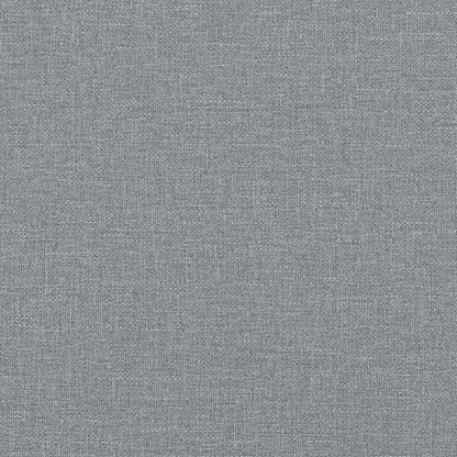 Bedframe zonder matras 80x200 cm stof lichtgrijs