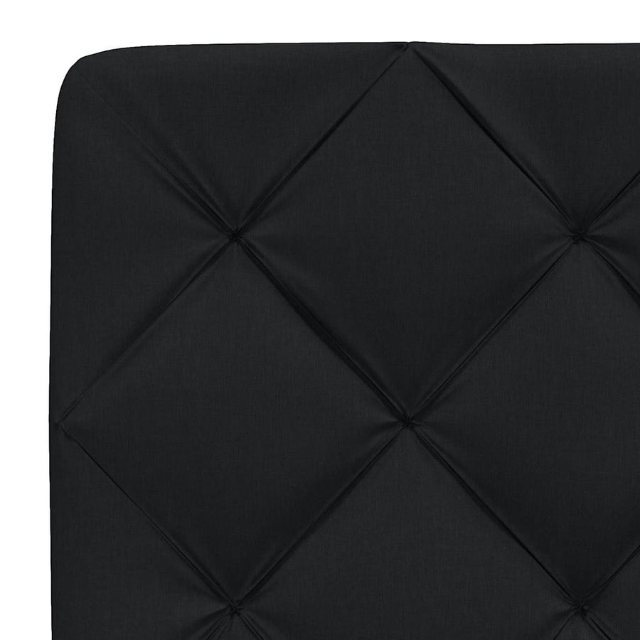 Bedframe zonder matras 80x200 cm stof zwart