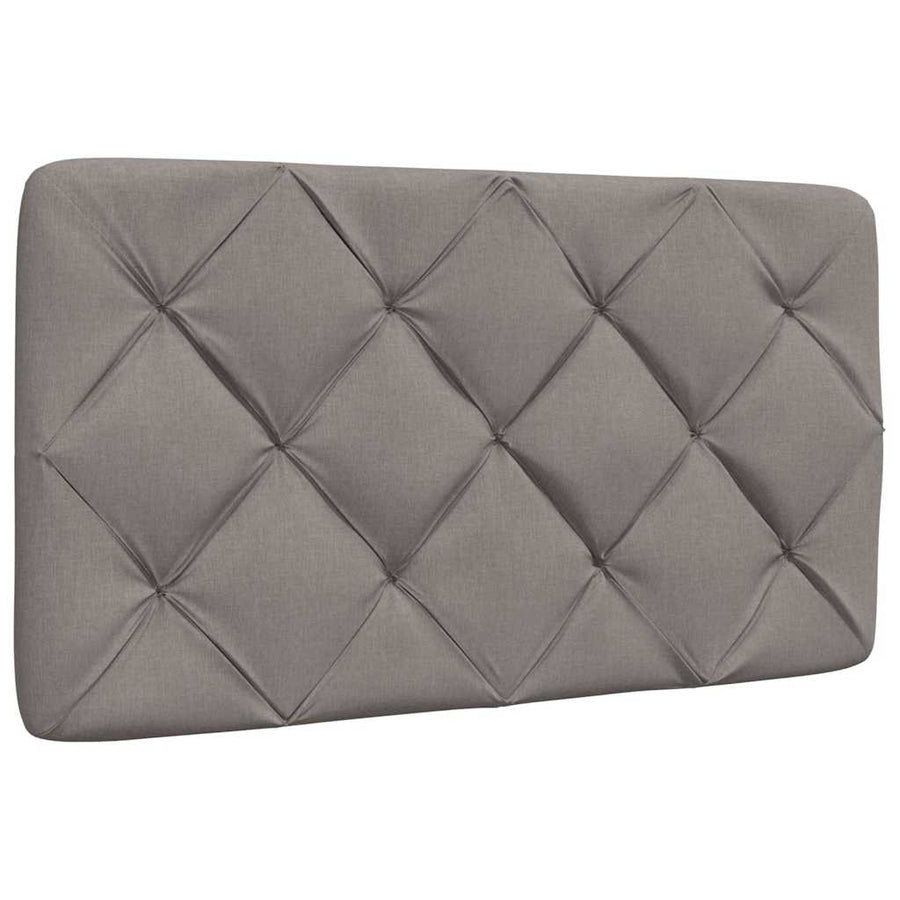 Bedframe zonder matras 80x200 cm stof taupe