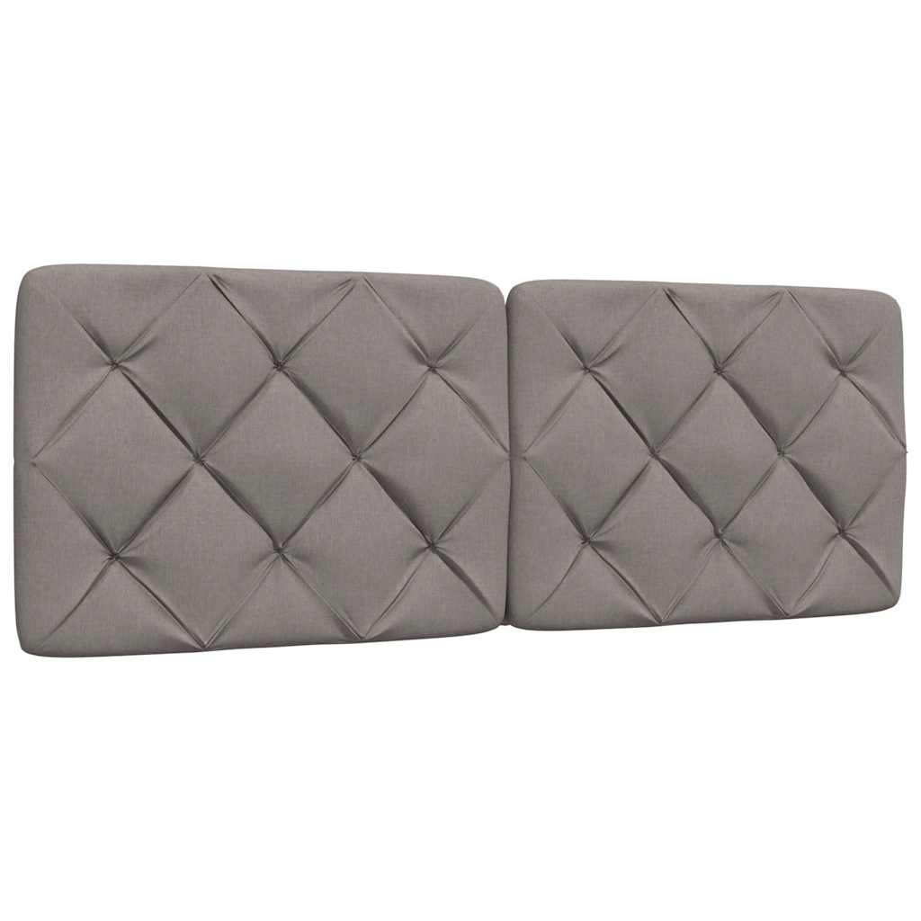 Bedframe zonder matras 120x200 cm stof taupe