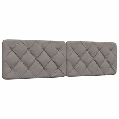Bedframe zonder matras stof taupe 180x200 cm