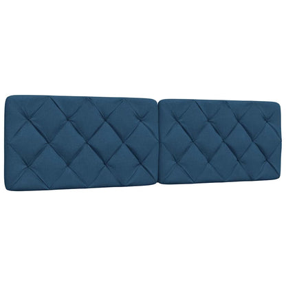 Bedframe zonder matras stof blauw 180x200 cm