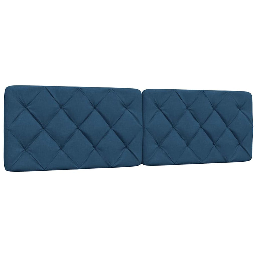 Bedframe zonder matras stof blauw 180x200 cm