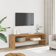 Tv-meubel 120x40x40 cm bewerkt hout eikenkleurig