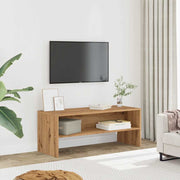Tv-meubel 100x40x40 cm bewerkt hout eikenkleurig