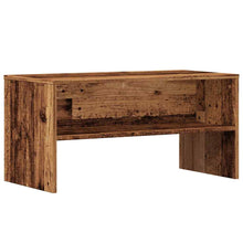 Tv-meubel 80x40x40 cm bewerkt hout oud houtkleurig