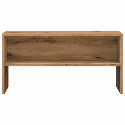Tv-meubel 80x40x40 cm bewerkt hout artisanaal eikenkleur